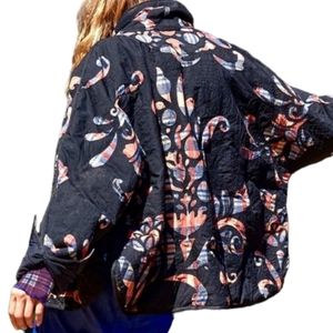 Fee People Pippa Reverse Applique Puffer Jacket (New)